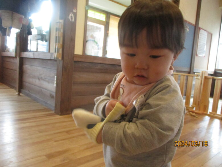 藤野園　どんぐり組　ぬいぐるみ製作♪