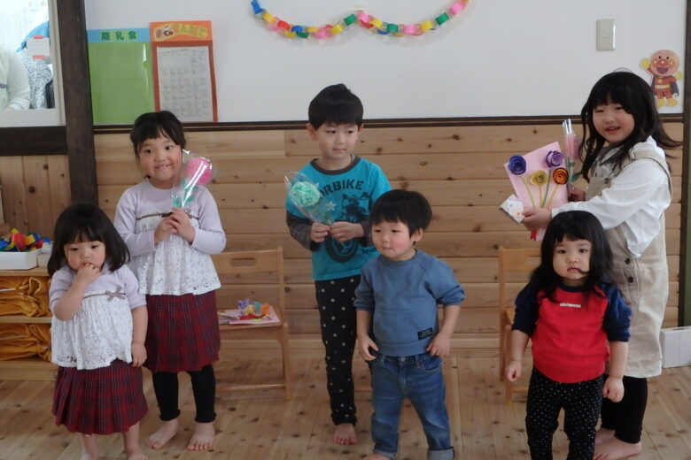 宮の森保育園　🌸３月誕生会＆卒園児お別れ会🌸
