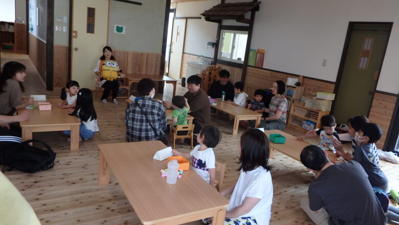 宮の森　くり組保育参観