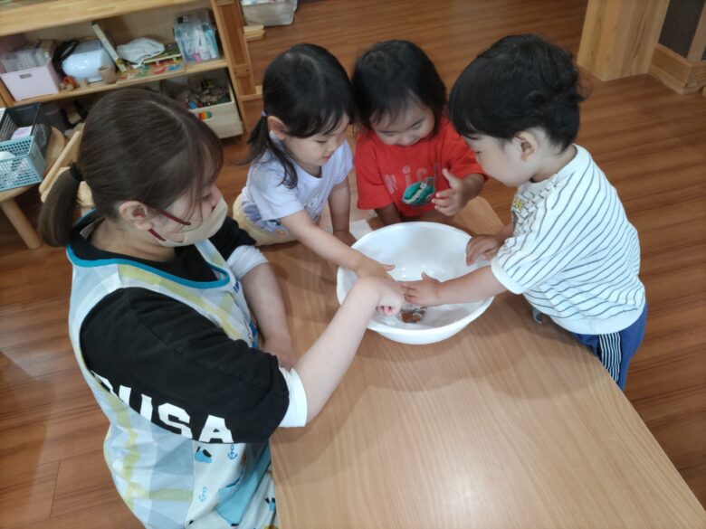 新川園　くるみぐみ 氷あそび