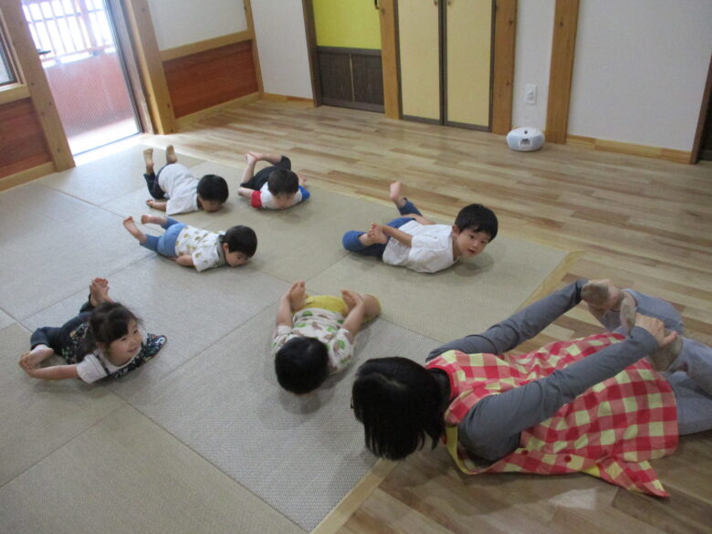 真似っこ遊びをしましたよ！