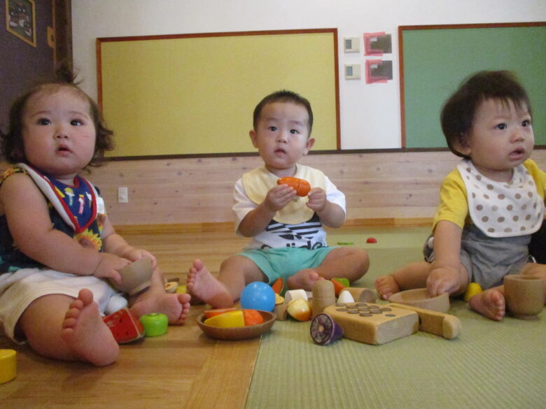 藤野園　どんぐり組　全員集まったよ！