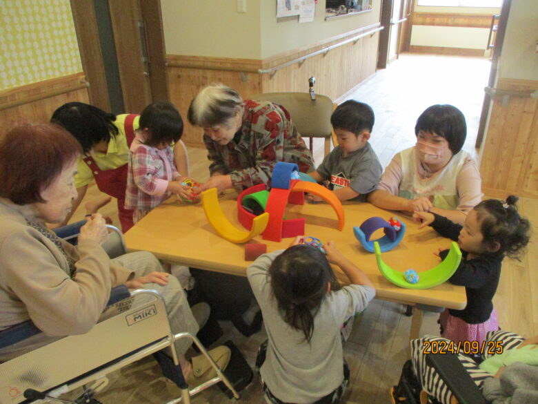 藤野園　くるみ組　久しぶりの無垢の家♪