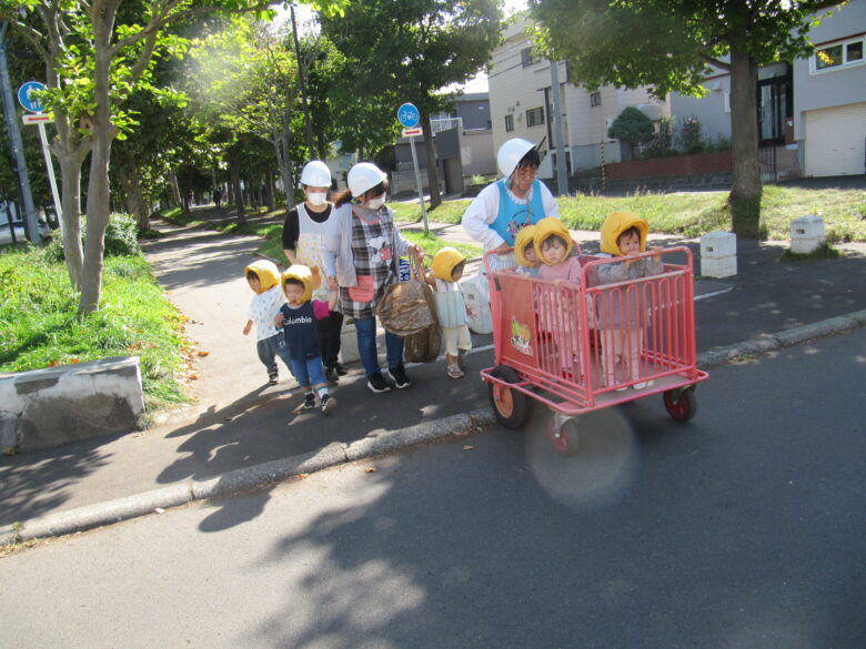 屯田園　🚒９月避難訓練🚒