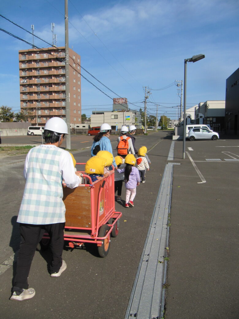 屯田園　🚒１０月避難訓練🚒