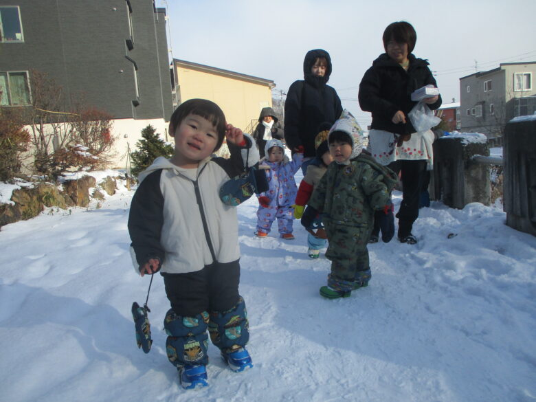 藤野園　くり組　お散歩してきたよ！