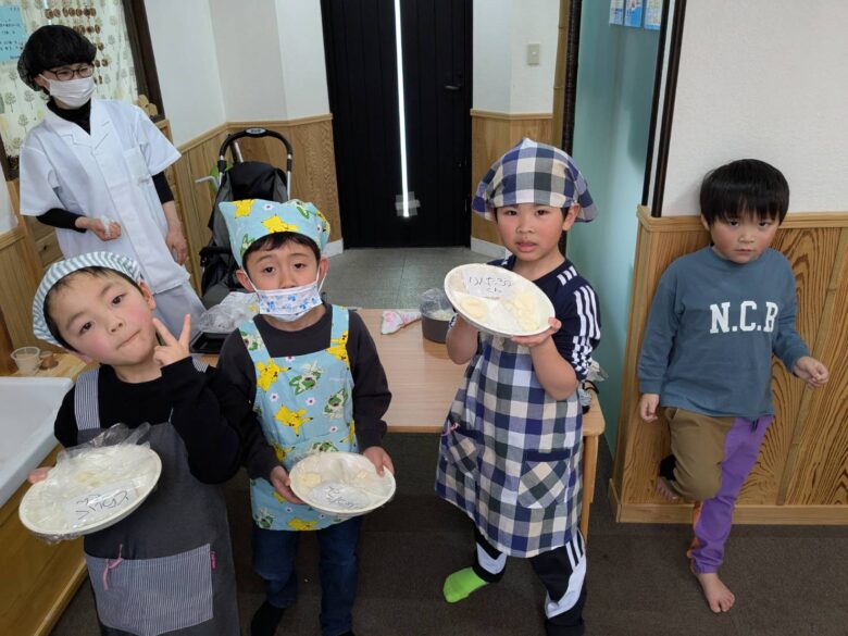 宮の森保育園　5歳児クッキング①