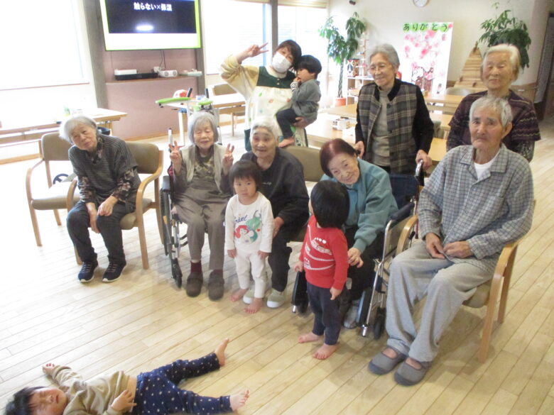 藤野園　くり組　無垢の家に行ったよ！