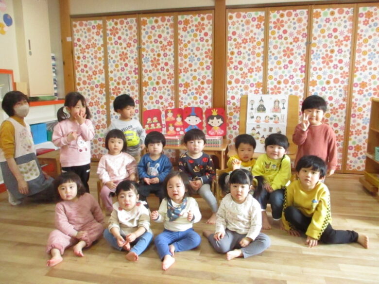 白石園　ひなまつり🎎✨✨