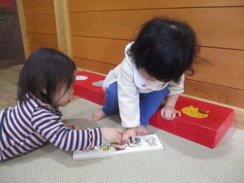 白石園　どんぐり組遊びの様子😄🙌🏻🌿