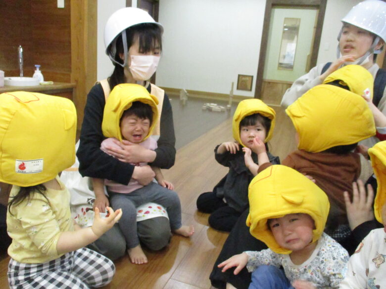 新川園　4月 避難訓練