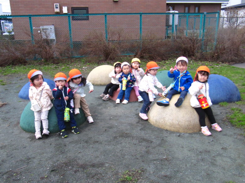 新川園 2歳児　屯田園交流