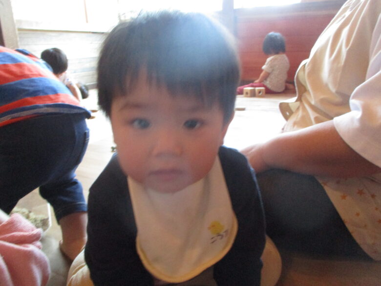 藤野園　くり組　久しぶりの滑り台♪