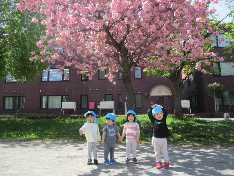 白石園　くるみ組わらべ公園に行ったよ💚