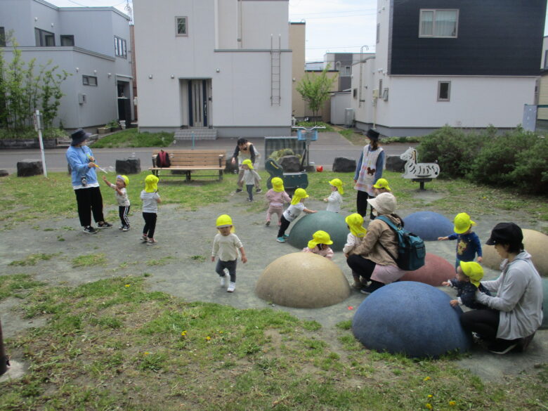 新川園　戸外活動！