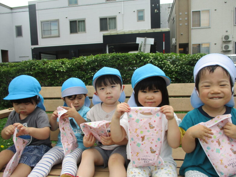 白石園　くるみ組　ミニ遠足🍹