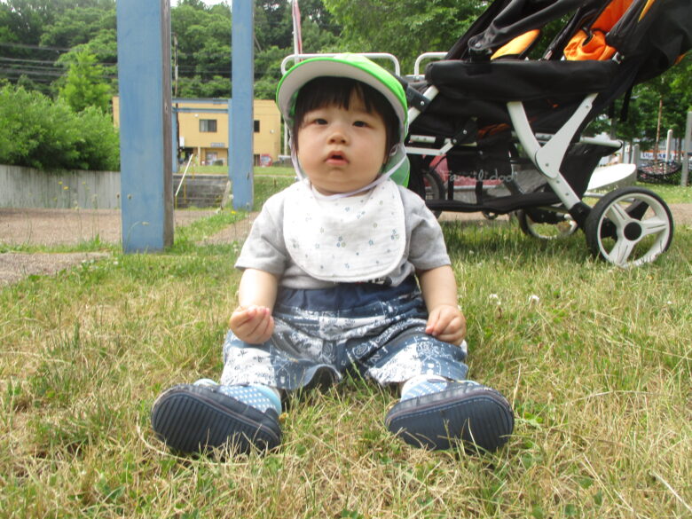 藤野園　どんぐり、くり組      久しぶりの滑り台♪