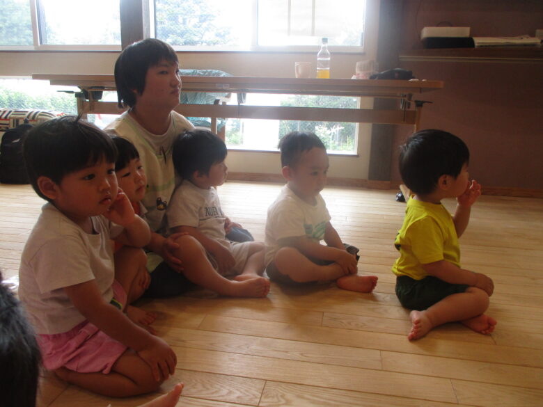 藤野園 幼老レク