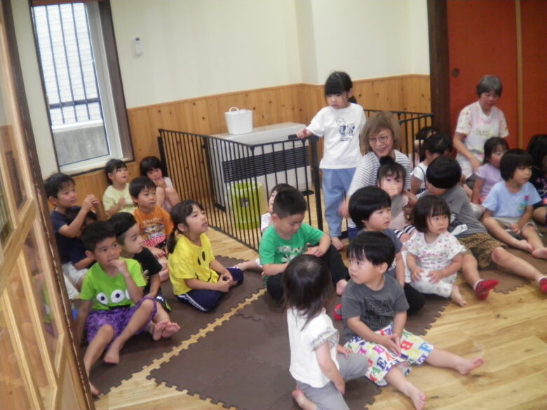 南の沢保育園 6月のお誕生会
