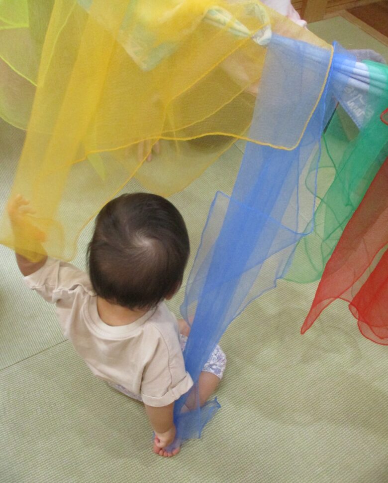 新川園　0歳児　運動あそび