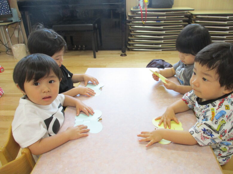 白石園　くるみ組　幼稚園見学👧🏻👦🏻