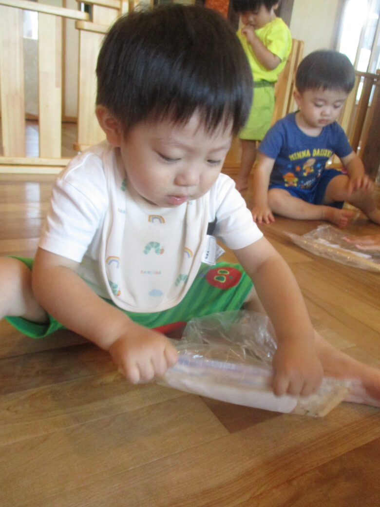 藤野園　どんぐり組＆くり組　気持ちいいね♪