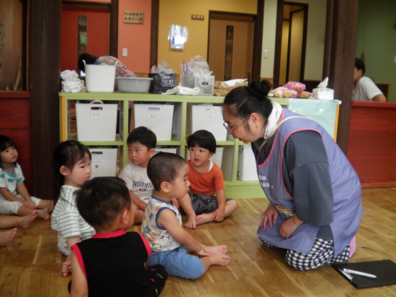 藤野園　南の沢保育園　交流会