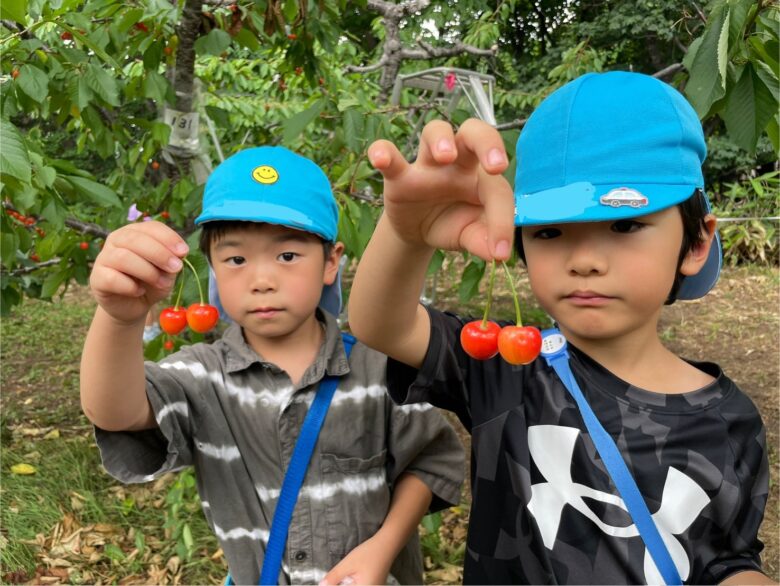 宮の森保育園　かえで組　幼老レク🍒