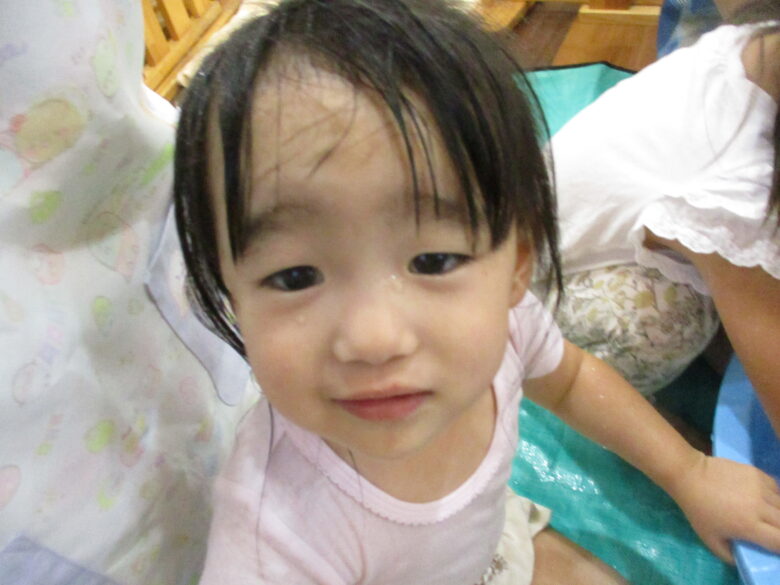 新川園　水遊び💦