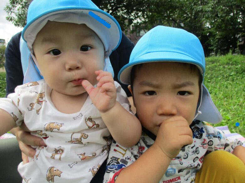 白石園　くるみ＆どんぐり組でわらべ公園💞