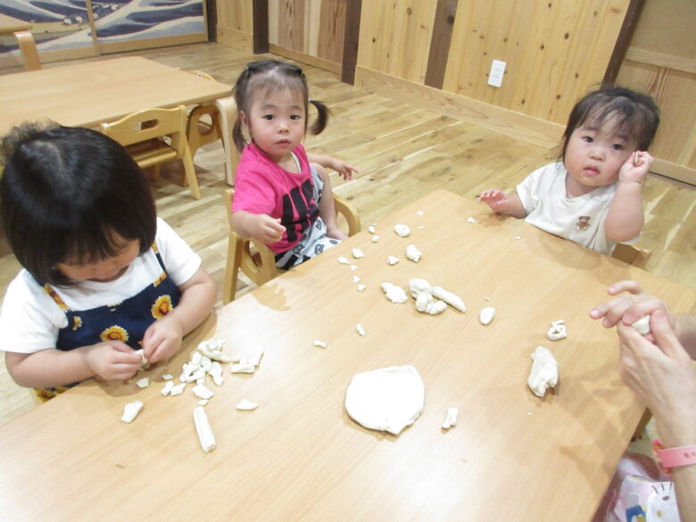 南の沢保育園　今日の子どもたち・・😊