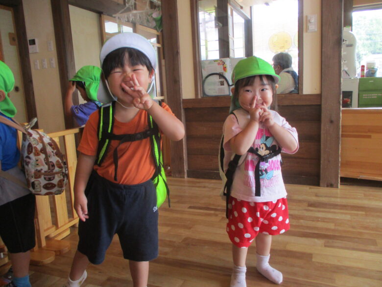 藤野園　高台公園に遠足に行ったよ＼(^_^)／