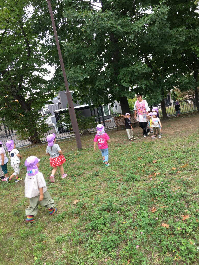 南の沢保育園　発見いっぱい！