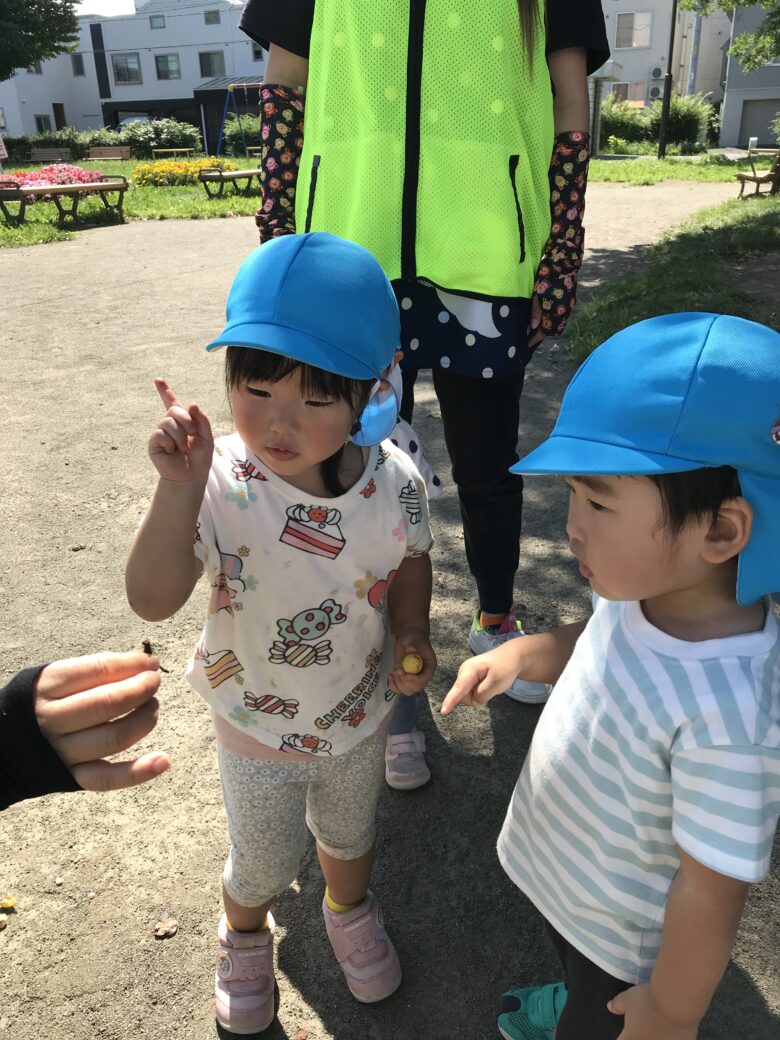 白石園 とんぼ見つけた👀✨