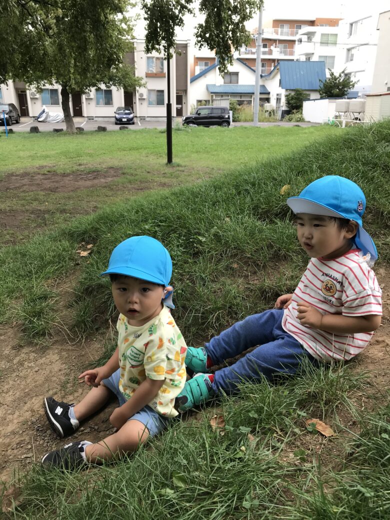 どんぐり組とくり組で公園に行ったよ！