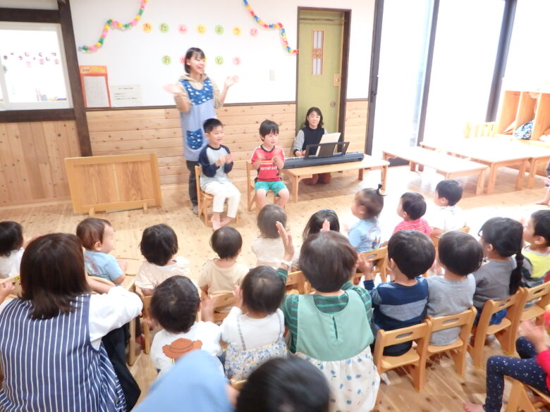 宮の森保育園　9月のお誕生日会🎂