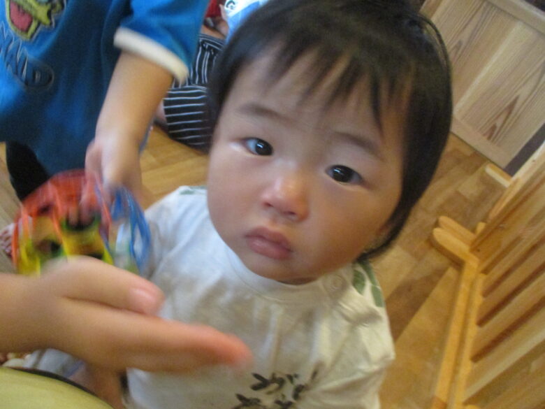 藤野園　どんぐり組に新しいお友だちが増えたよ♪