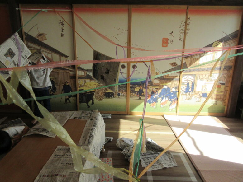 南の沢保育園　基地作り