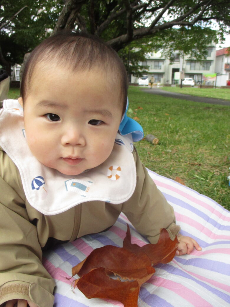 白石園　くるみ組＆どんぐり組外遊び✨