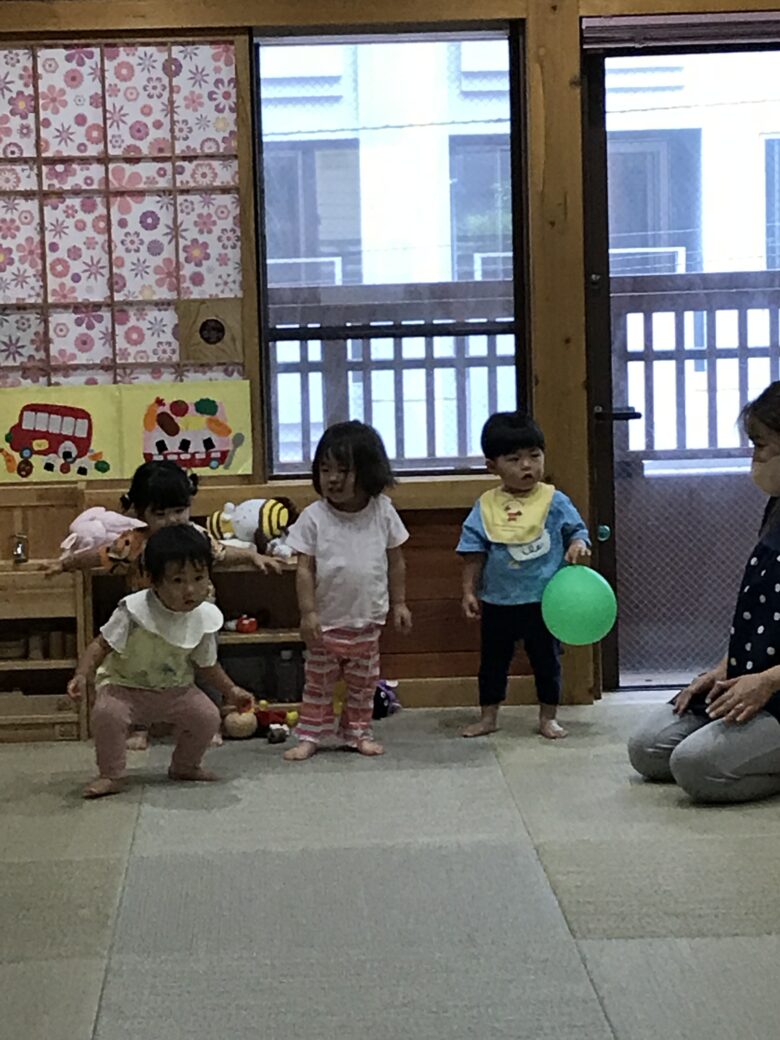 白石園　どんぐり組＆くり組借り物競争