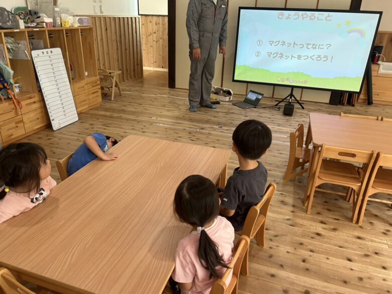 宮の森保育園 3歳児クラス プログラミング教室💻