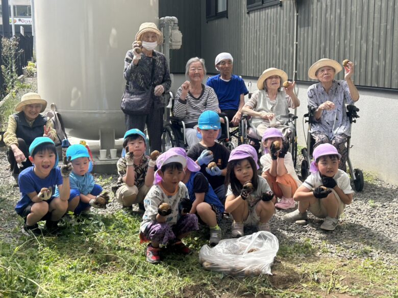 🥔宮の森保育園　おいも堀り🥔
