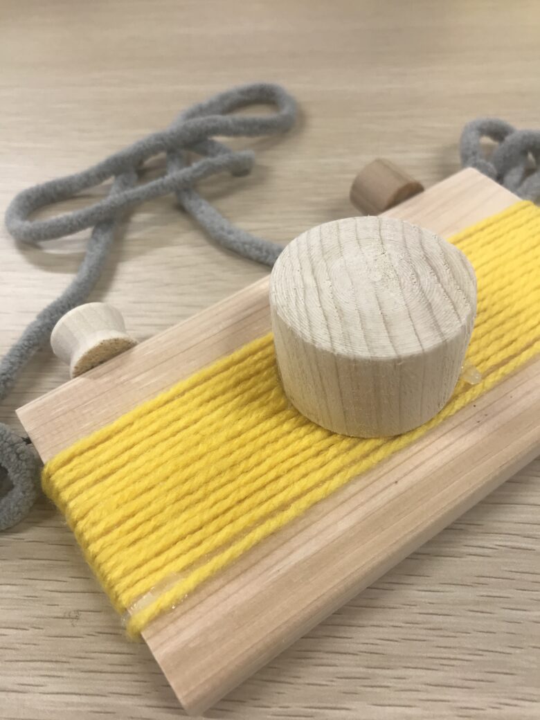 宮の森保育園　もも組　木育活動🌳