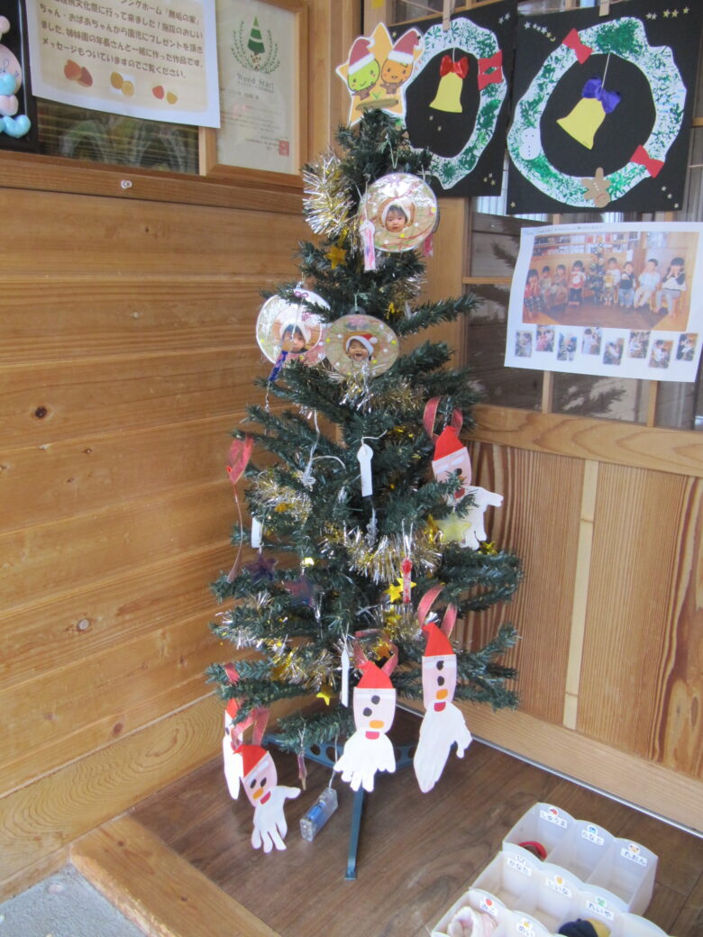 屯田園 🎄 クリスマスツリーを飾ったよ 🎄