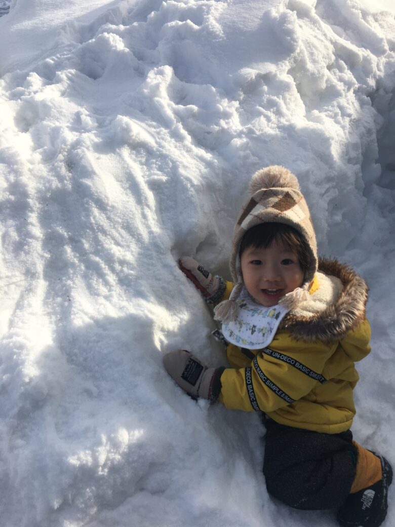 藤野園　くり組 雪あそび
