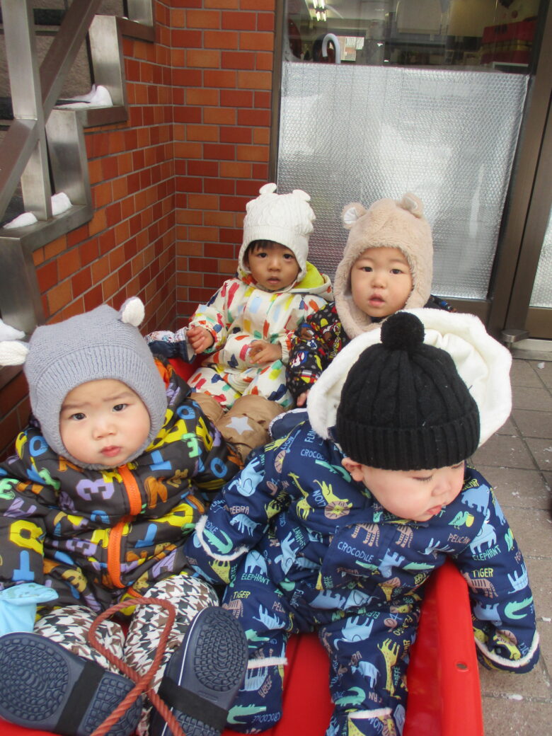 白石園　どんぐり組の日常❄️