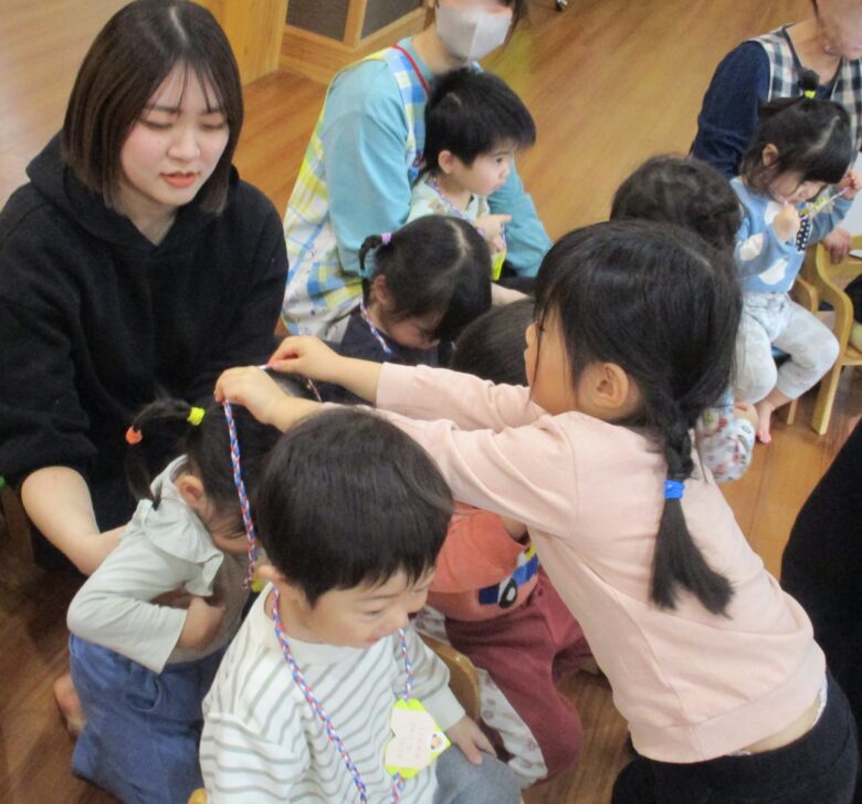 新川園　進級・成長お祝い会🌸