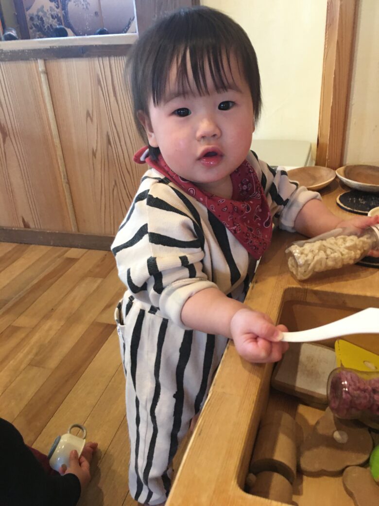 藤野園　ままごと遊び　　くり組＆どんぐり組