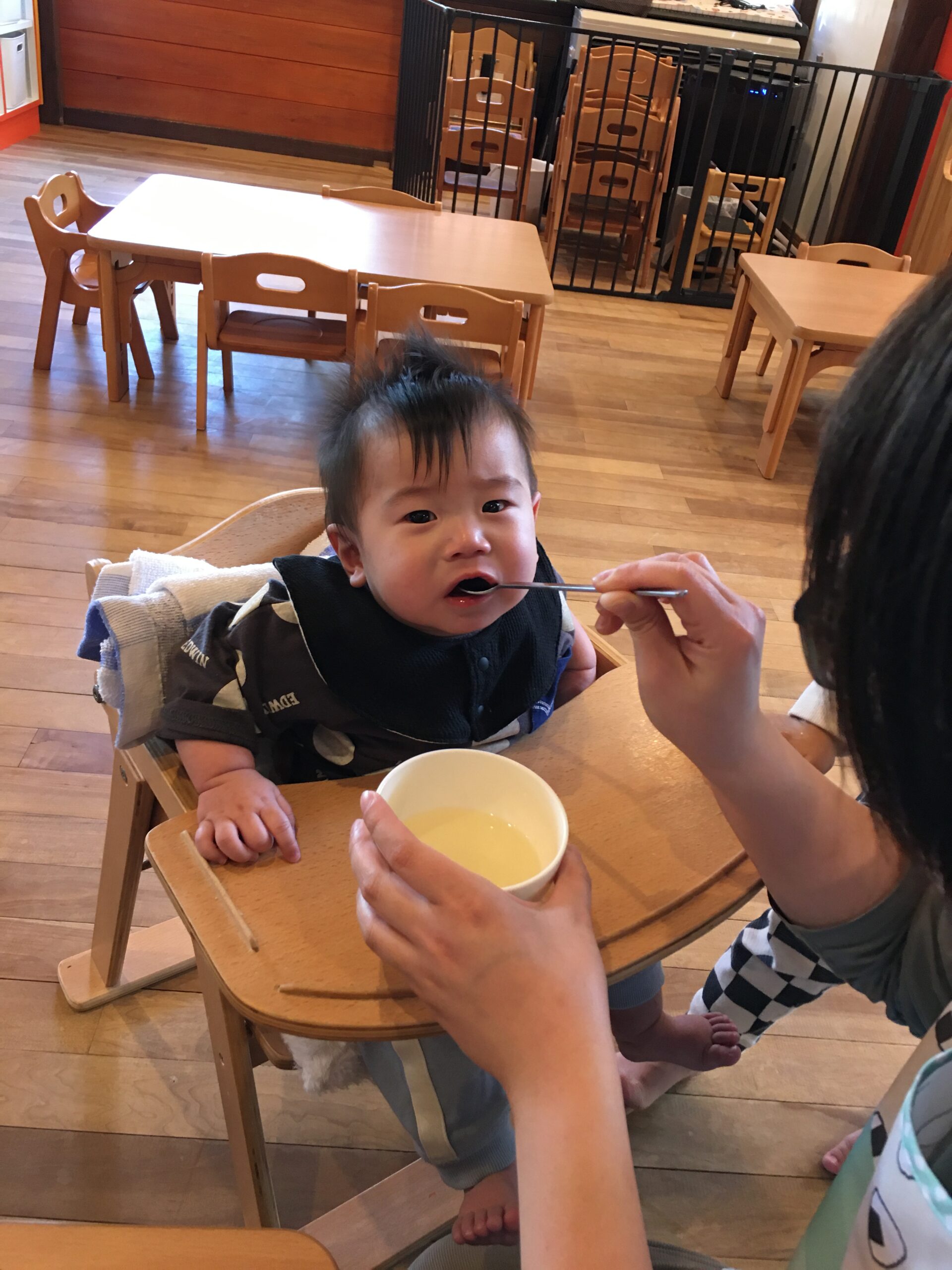 🌸新年度　初めての給食🌸