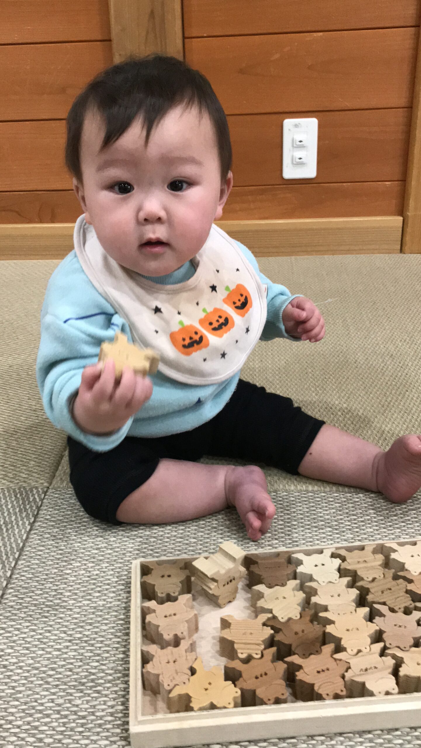 白石園　乳児さんのあそび✨